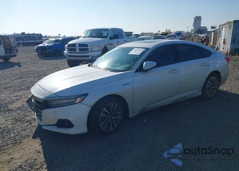 2021 Honda Accord Hybrid Ex-L z USA, uszkodzony, nr VIN 1HGCV3F58MA012725